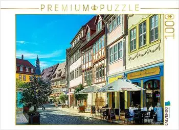 Calvendo Puzzle Steinweg | Bad Langensalza, 1000 Teile, 64&times;48cm