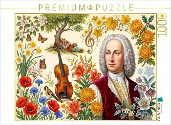 Calvendo Puzzle Antonio Vivaldi (1678&ndash;1741), 1000 Teile, 64&times;48cm
