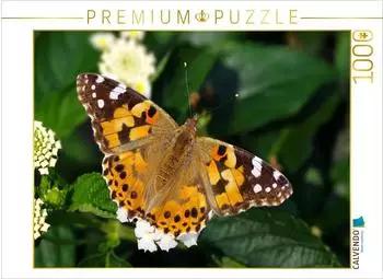 Calvendo Puzzle Distelfalter, 1000 Teile, 64&times;48cm