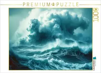 Calvendo Foto-Puzzle "Monsterwellen" 1000 Teile, 64x48cm