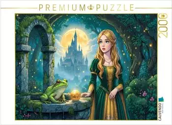 Calvendo Puzzle „Der Frosch bringt die Kugel zurück