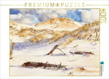 Calvendo Puzzle Slowinzischer Nationalpark an der Ostsee, 1000 Teile, 64×48cm