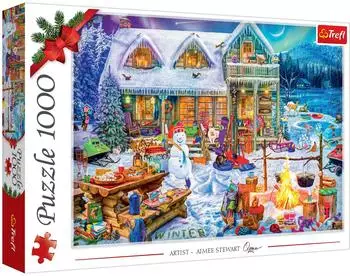 Trefl Puzzle &bdquo;Xmas Winter Time" 1000 Teile