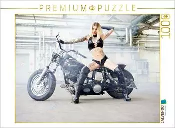 Calvendo Puzzle Harley-Davidson Shovelhead 1200 1974, 1000 Teile, 64&times;48cm