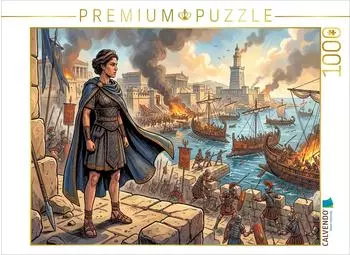 Calvendo Puzzle &bdquo;22 Jahre &ndash; Cleopatra gewinnt ihren Thron zur&uuml;ck", 1000 Teile, 64&times;48cm