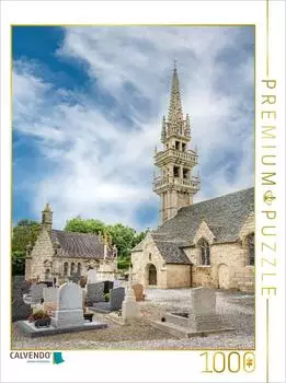 Calvendo Puzzle &Eacute;glise Saint-Servais 1000 Teile, 64&times;48cm