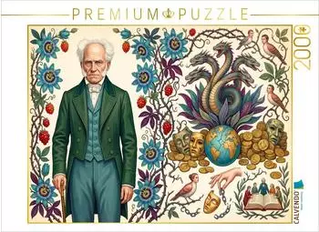 Calvendo Puzzle Arthur Schopenhauer (1788-1860) 2000 Teile, 90&times;67cm