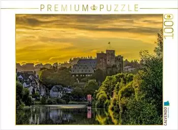 Calvendo Burg Runkel an der Lahn, Foto-Puzzle 1000 Teile, 64&times;48cm