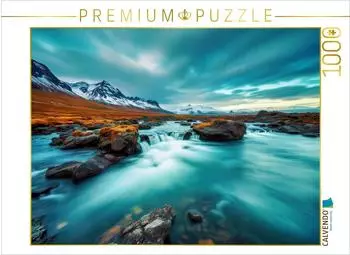 Calvendo Puzzle &bdquo;Wenn Zeit zu Licht wird, das ist Gr&ouml;nland" 1000 Teile 64&times;48cm