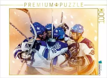 Calvendo Foto-Puzzle "Eishockey - Fight" 1000 Teile, 64&times;48cm