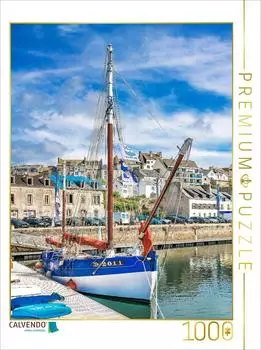 Calvendo Puzzle Port de Douarnenez, 1000 Teile, 64x48cm