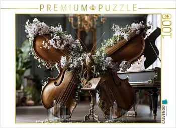 Calvendo Puzzle Geigenschmetterling, 1000 Teile, 64&times;48cm
