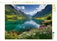 CALVENDO Puzzle Oldevatnet, Stryn 1000 Teile Lege-Gr&ouml;&szlig;e 64x48cm Foto-Puzzle f&uuml;r