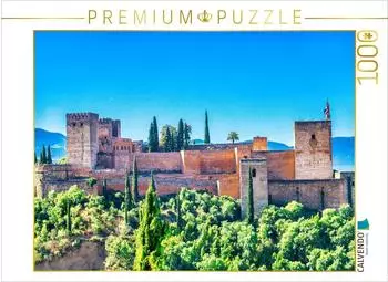 Calvendo Puzzle Alhambra in Granada, 1000 Teile, 64&times;48cm