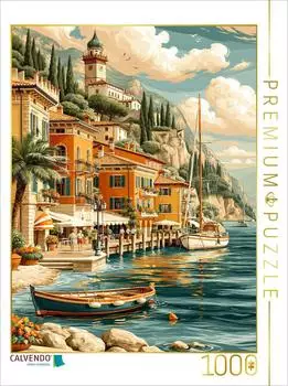 Calvendo Torri del Benaco Foto-Puzzle 1000 Teile, 64x48cm