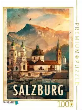 Calvendo Puzzle Salzburg, 1000 Teile, 64&times;48cm