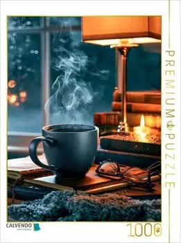 Calvendo Puzzle &bdquo;Zeit zum Kaffee genie&szlig;en und zum Tr&auml;umen" 1000 Teile, 64x48cm