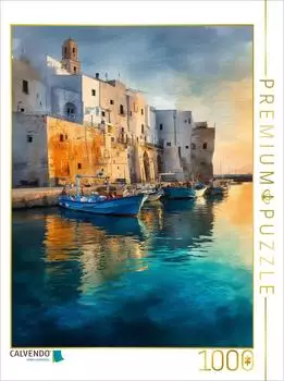 Calvendo Puzzle Monopoli, Puglia, Italien 1000 Teile 64&times;48cm