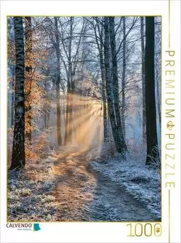 Calvendo Puzzle &bdquo;Stille in Wei&szlig;" 1000 Teile, 64&times;48cm