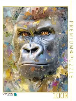 Calvendo Puzzle "Neo expressive Tierportraits" 1000 Teile, 64x48cm