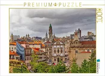 Calvendo Puzzle &bdquo;Der Cl&eacute;rigos-Turm in der Altstadt" 1000 Teile, 64x48cm