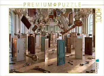 Calvendo Puzzle &bdquo;Der Walzer der T&uuml;ren", 1000 Teile, 64&times;48cm