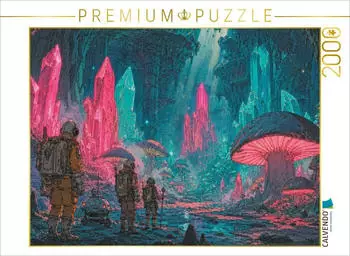 Calvendo Puzzle &bdquo;Szene aus Reise zum Mittelpunkt der Erde" 2000 Teile 90x67cm