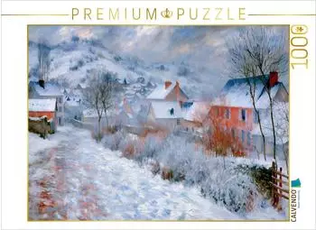 Calvendo Puzzle "Winter im Dorf", Foto, 1000 Teile, 64&times;48cm