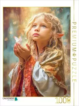 Calvendo Puzzle "Elfen" 1000 Teile, 64&times;48cm