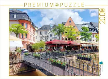 Calvendo Puzzle &bdquo;Klein-Venedig der Stadt Saarburg in Rheinland-Pfalz" 2000 Teile, 90x67cm