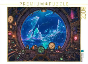 Calvendo Puzzle &bdquo;Szene aus 20.000 Meilen unter dem Meer" 2000 Teile, 90x67cm