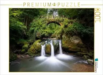 Calvendo Puzzle Idyllischer Schiessent&uuml;mpel im M&uuml;llerthal, 1000 Teile, 64x48cm