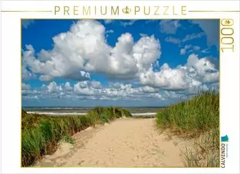 Calvendo Puzzle Ostfriesland Borkum, 1000 Teile, 64&times;48cm
