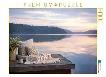 Calvendo Puzzle &bdquo;Ein Platz am Wasser", 2000 Teile, 90&times;67cm