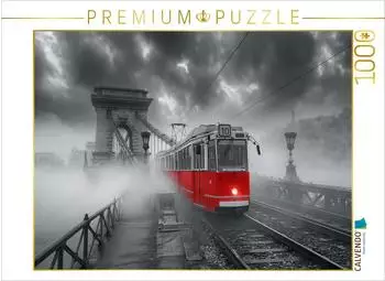 Calvendo Puzzle &bdquo;Budapest, &uuml;ber Br&uuml;cken zu neuen Tr&auml;umen" 1000 Teile, 64x48cm