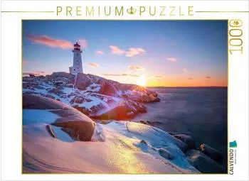 Calvendo Puzzle Peggys Cove, Kanada 1000 Teile, 64x48cm
