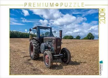 Calvendo Puzzle "Patina auf dem Stoppelfeld" 2000 Teile, 90&times;67cm
