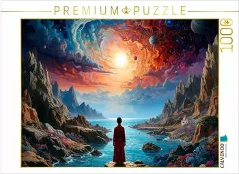 Calvendo Puzzle &bdquo;Der Tanz der Galaxien" 1000 Teile, 64&times;48cm