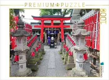 Calvendo Puzzle Toyokawa Inari Tokyo Betsuin-Tempel, 1000 Teile, 64x48cm