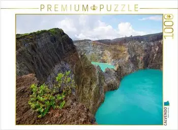 Calvendo Puzzle Kelimutu Vulkan, 1000 Teile, 64x48cm