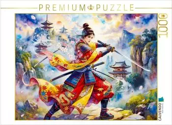 Calvendo Puzzle &bdquo;Im Schatten des Katana" 1000 Teile, 64x48cm