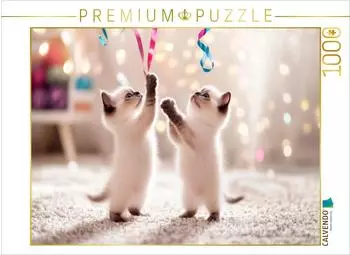 Calvendo Puzzle "Verspielte Katzenbabys" 1000 Teile, 64&times;48cm