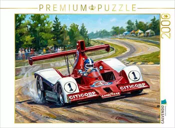 Calvendo Puzzle "Jacky Ickx Can-Am Serie 1979 Lola T333" 2000 Teile, 90x67cm