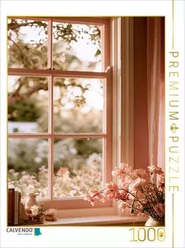 Calvendo &bdquo;Ein Garten, der in Farben atmet" Foto-Puzzle 1000 Teile, 64x48cm