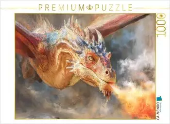 Calvendo Puzzle Drachen 1000 Teile, 64&times;48cm