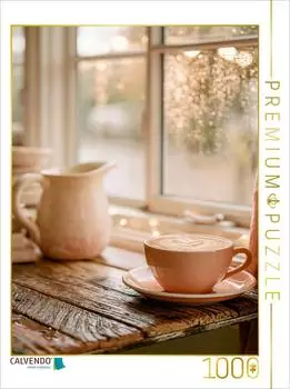 Calvendo Puzzle &bdquo;Ein Fensterblick voller stiller Freude" 1000 Teile, 64x48cm