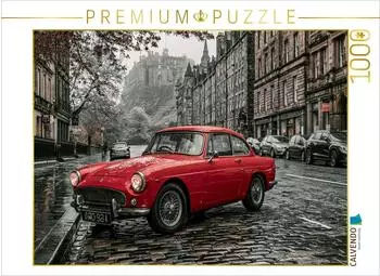 Calvendo Puzzle &bdquo;Edinburgh, Geheimnisse am Morgen" 1000 Teile 64x48cm