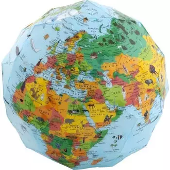 Columbus 3D-Puzzle Kinder-Globus mit CREATTO