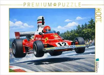 Calvendo Niki Lauda Weltmeister 1975 & 1976 Foto-Puzzle 1000 Teile 64x48cm