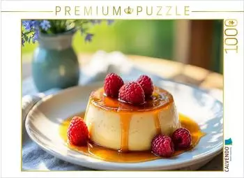 Calvendo Puzzle "Flan Casero - S&uuml;&szlig;e Verf&uuml;hrung" 1000 Teile 64x48cm